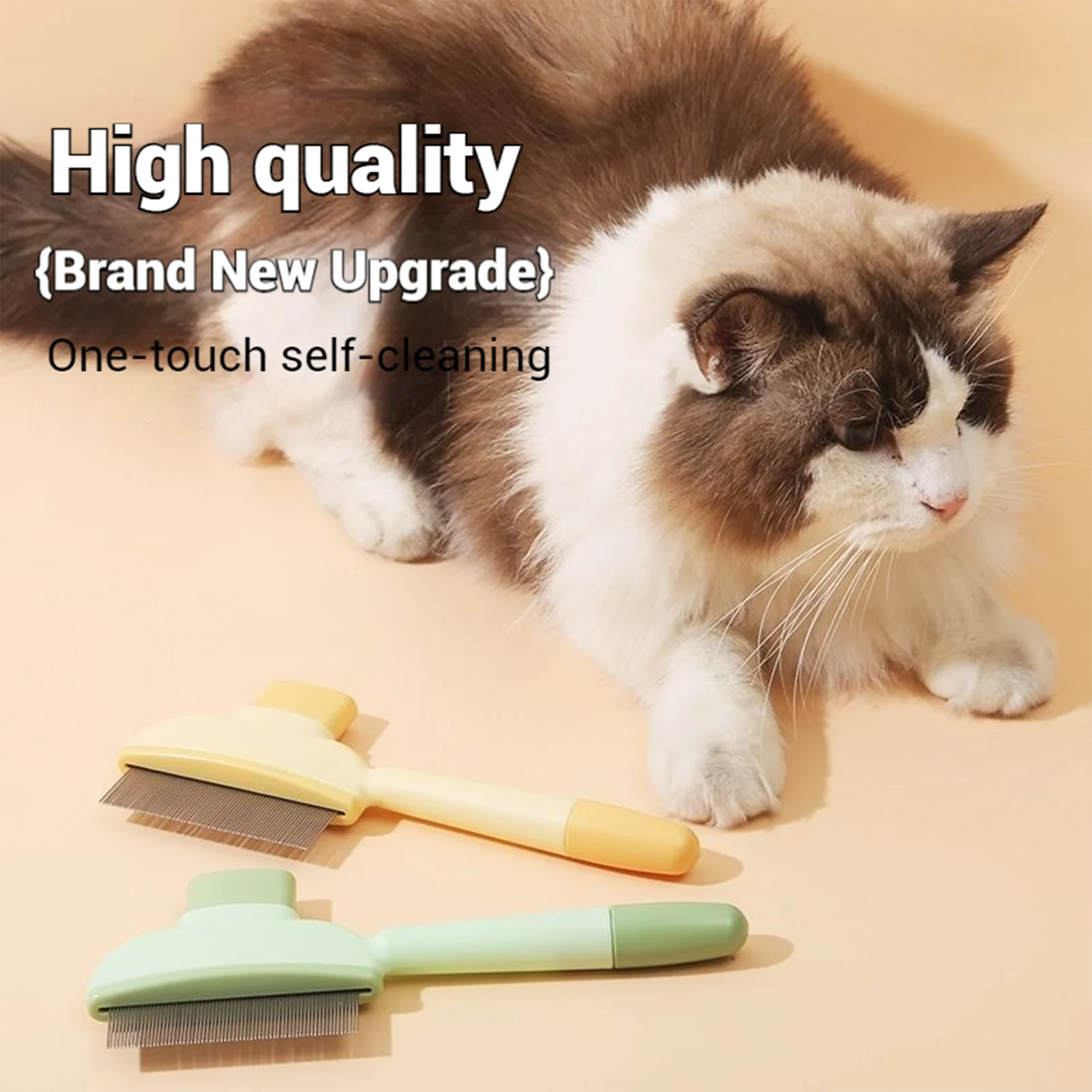 Pet Deshedding Grooming Comb