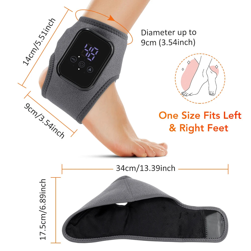 Rechargeable Heated Massage Bracelet – Wrist, Ankle, Hand