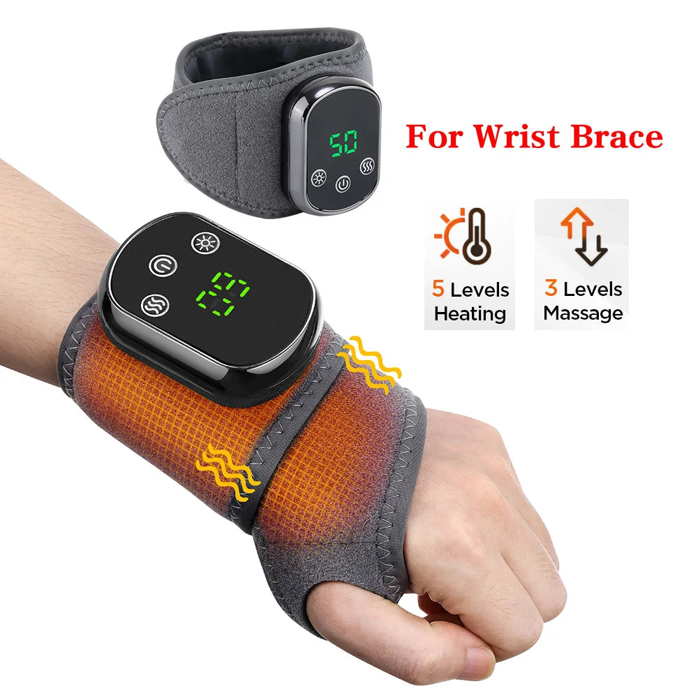 Rechargeable Heated Massage Bracelet – Wrist, Ankle, Hand