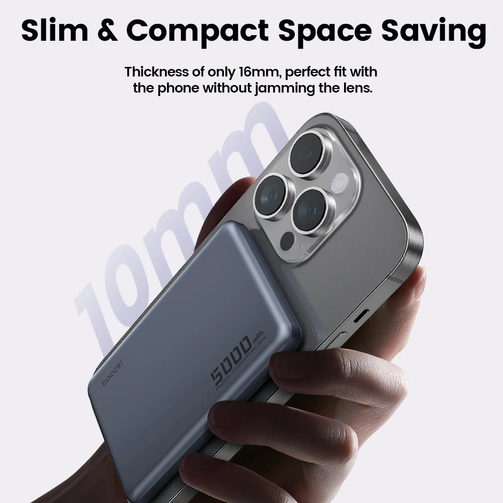 Wireless Magnetic Power Bank 5000mAh
