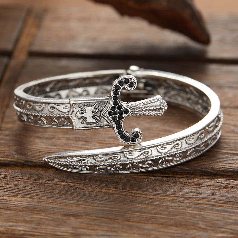 Adjustable Retro Sword Bracelet