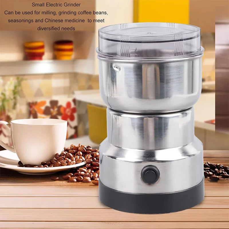 Multifunction Electric Coffee Grinder – 4 Blades