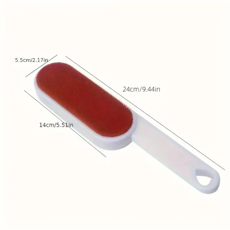 Double-Sided Self-Cleaning Pet Hair Removal Roller