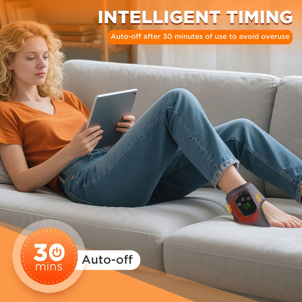 Rechargeable Heated Massage Bracelet – Wrist, Ankle, Hand