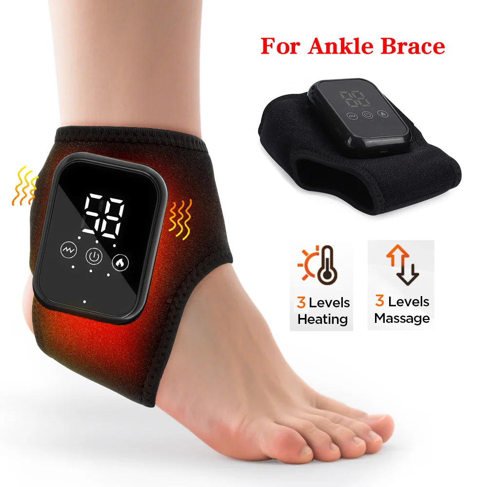 Rechargeable Heated Massage Bracelet – Wrist, Ankle, Hand