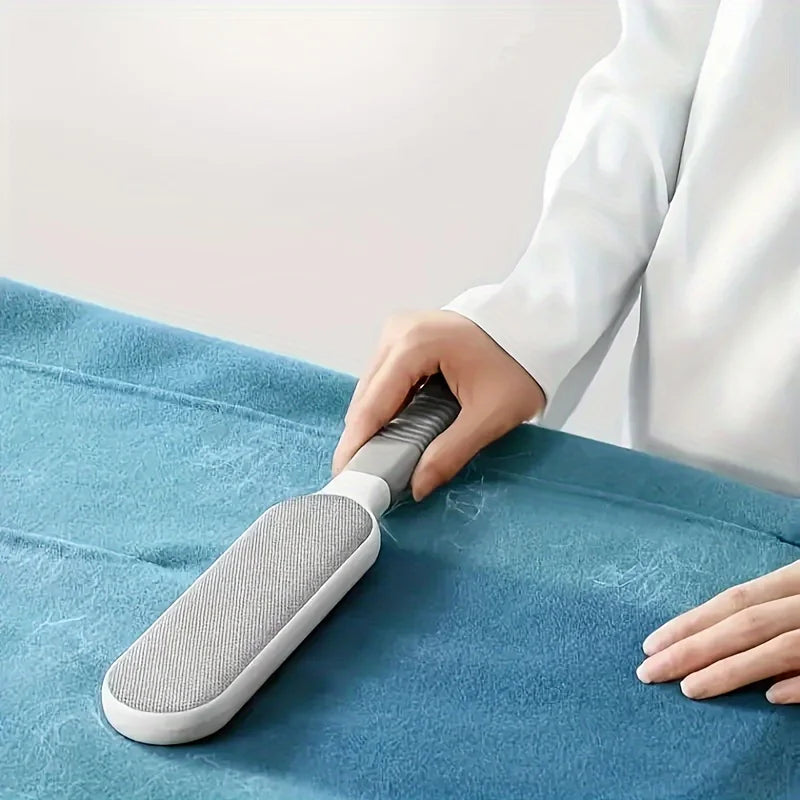 Double-Sided Electrostatic Pet Hair Removal Brush