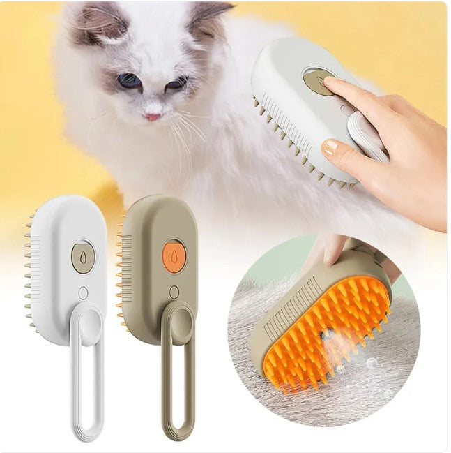 Brosse Vapeur pour Chat – Toilettage Facile & Hygiénique