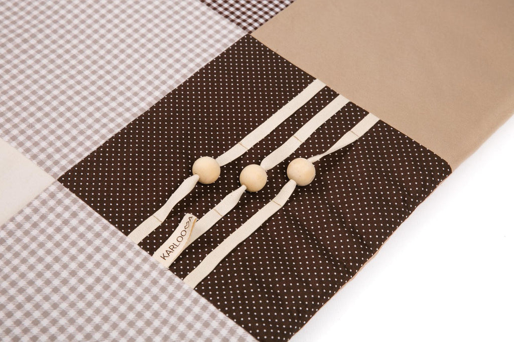 Baby Activity Mat, 100x100cm - Brown