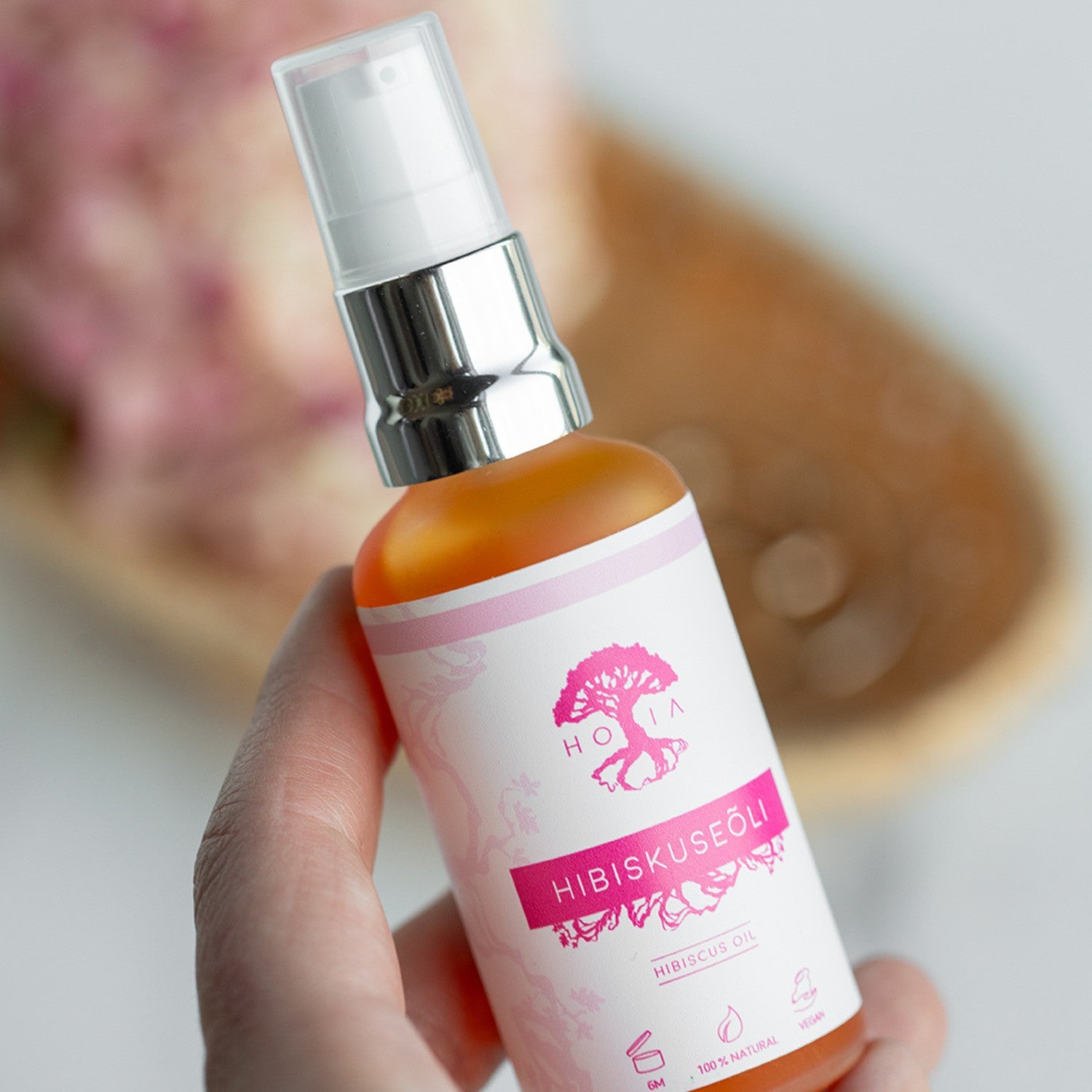 Organic Hibiscus Beauty Oil, 50ml